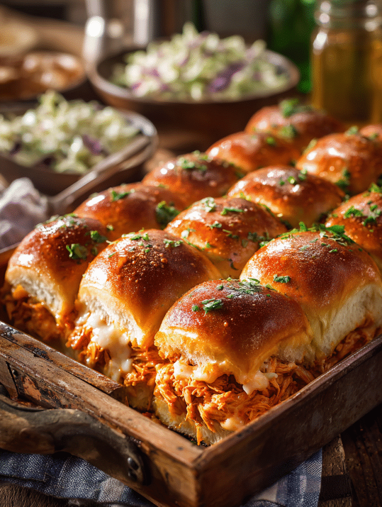 Buffalo Chicken Sliders