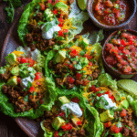 Easy Taco Lettuce Cups