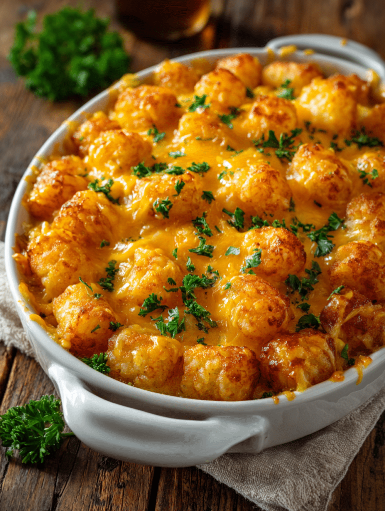 Cheesy Tater Tot Casserole