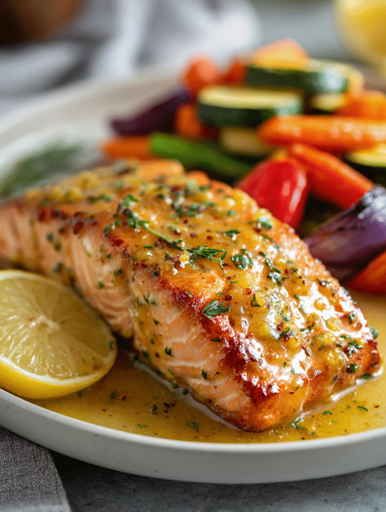 Honey Mustard Salmon