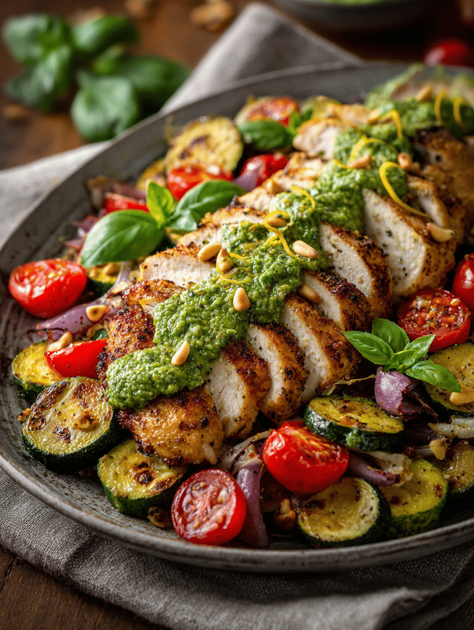 20-Minute Pesto Chicken