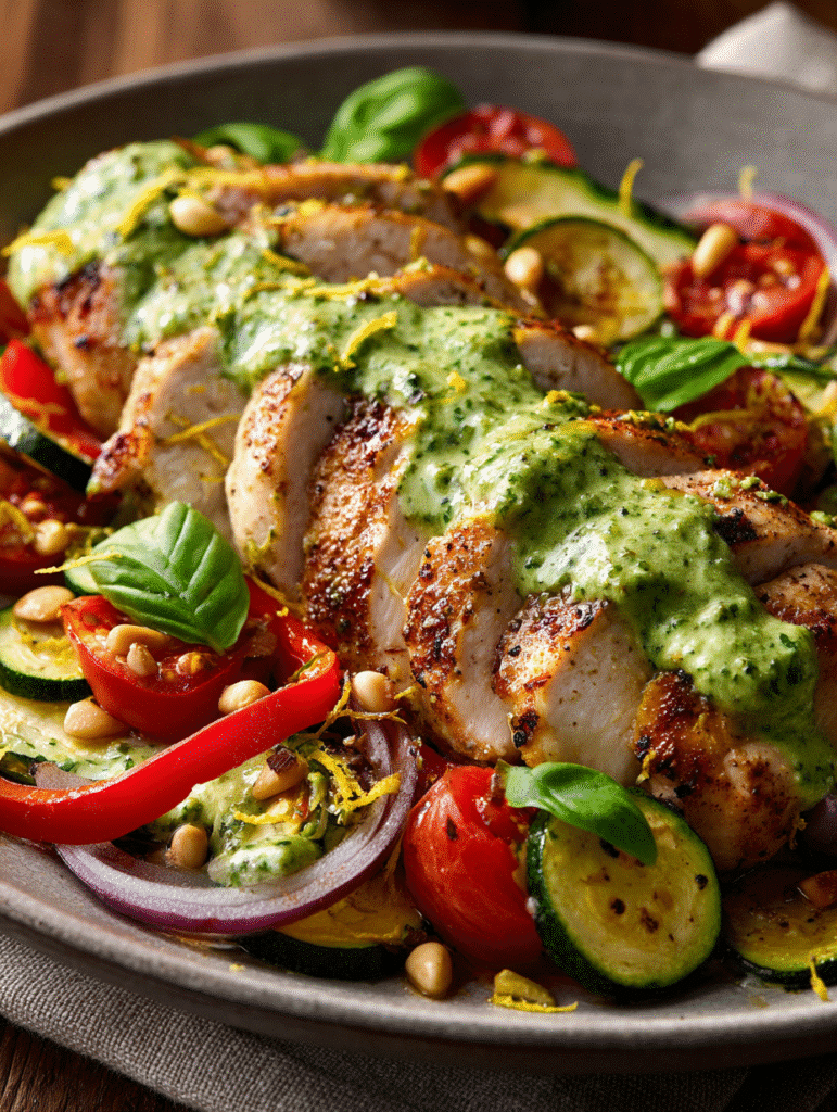 20-Minute Pesto Chicken