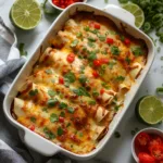 Cream Cheese Chicken Enchiladas