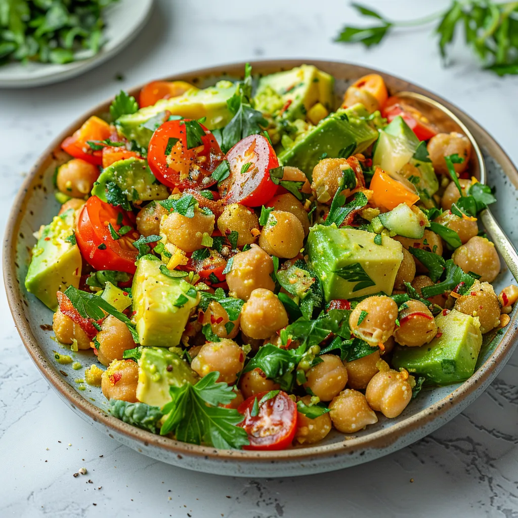 Smashed Chickpea Avocado Salad a Nutrient-Packed Recipe