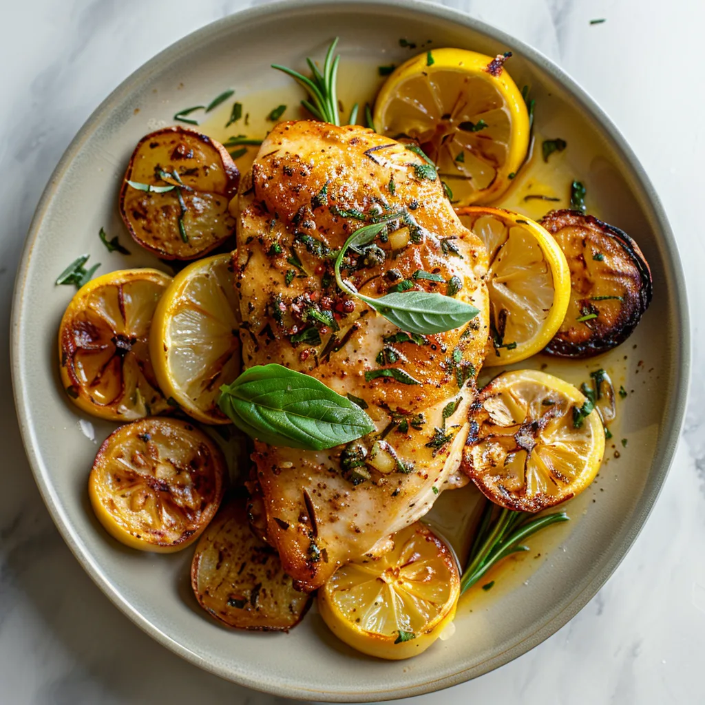 20-Minute Italian Lemon Herb Chicken