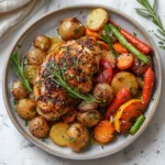 One Pan Garlic Chicken and Veggies: Quick and Flavorful