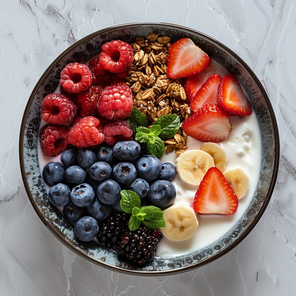 High Protein Yogurt & Berry Bowls for a Nutritious Start