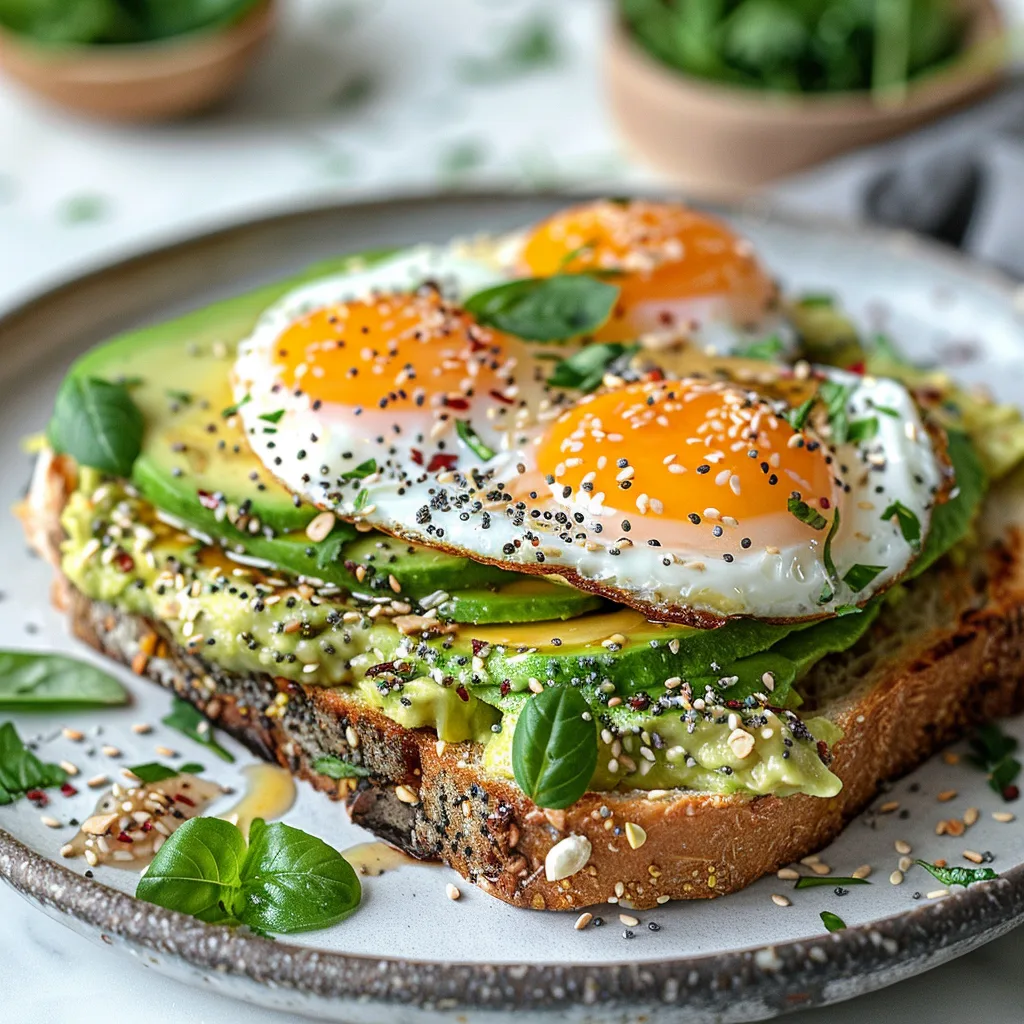 Everything (but the Bagel) Egg and Avocado Toast Recipe