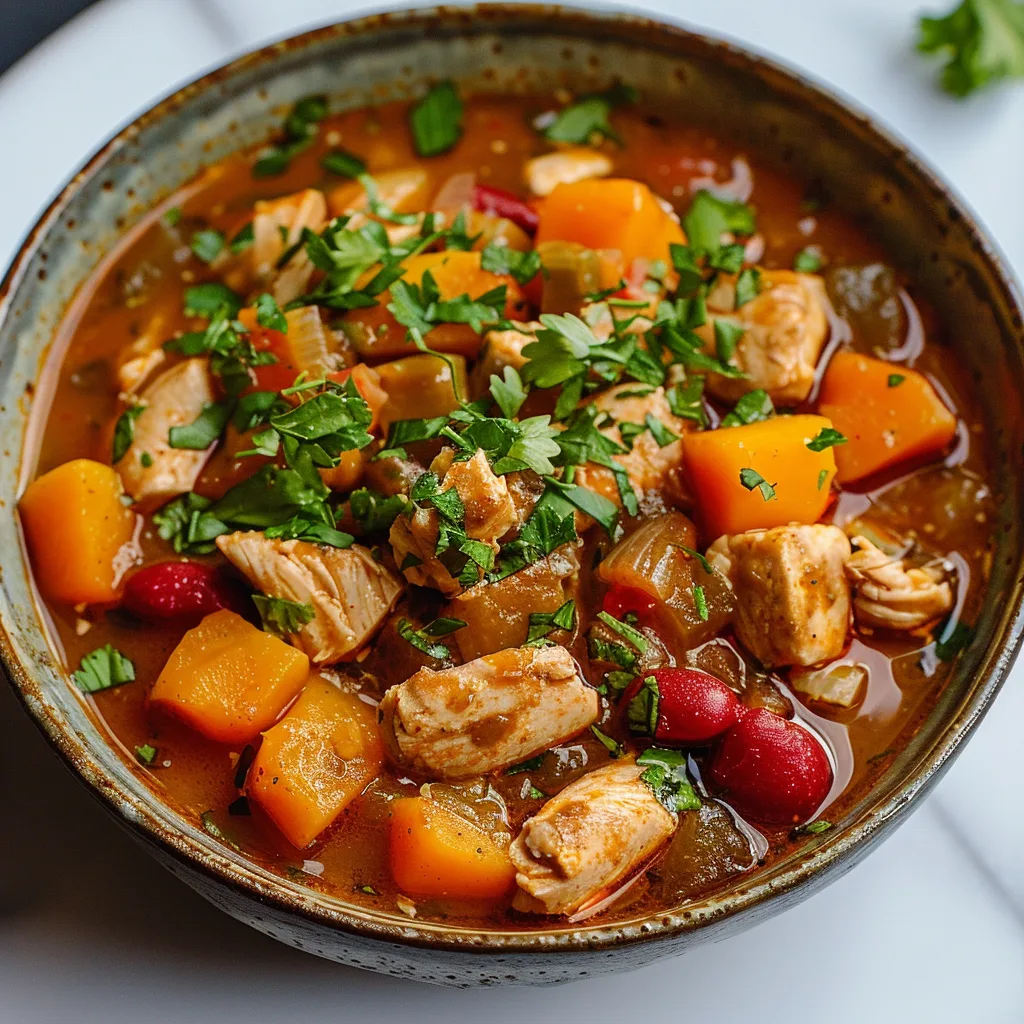 Butternut White Chicken Chili Comfort