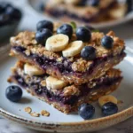 Blueberry Banana Oat Bars Recipe – Moist, Healthy & Easy!