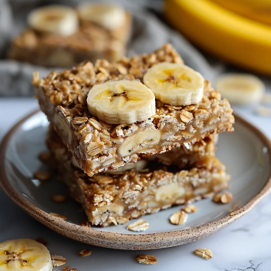 Vegan Banana Oatmeal Breakfast Bars: A Healthy, No-Bake Solution for 2024