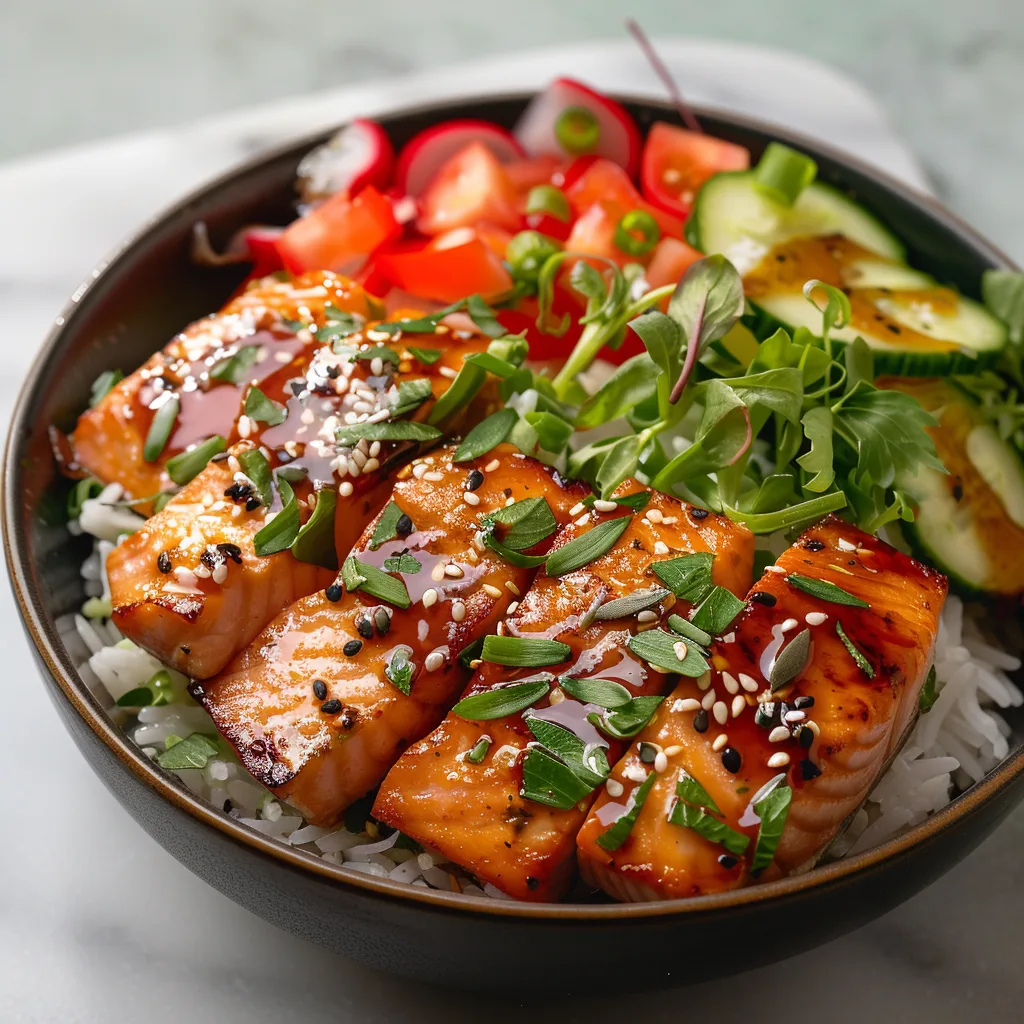 Miso Salmon Rice Bowl Recipe for a Healthy Weeknight Dinner