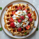 Strawberry Cheesecake Waffles: The Ultimate Gourmet Breakfast