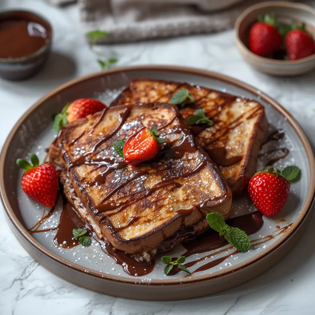 Nutella Stuffed French Toast Recipe