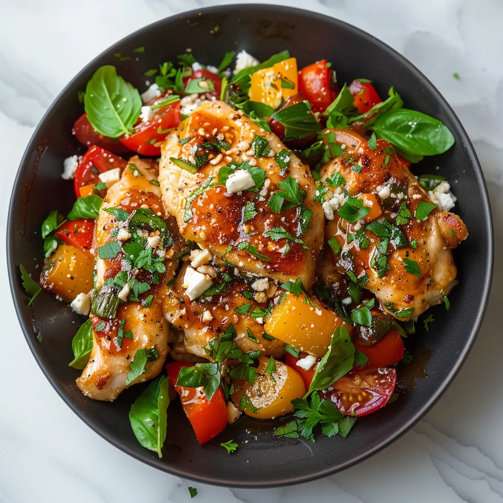Crispy Hot Honey Feta Chicken Recipe