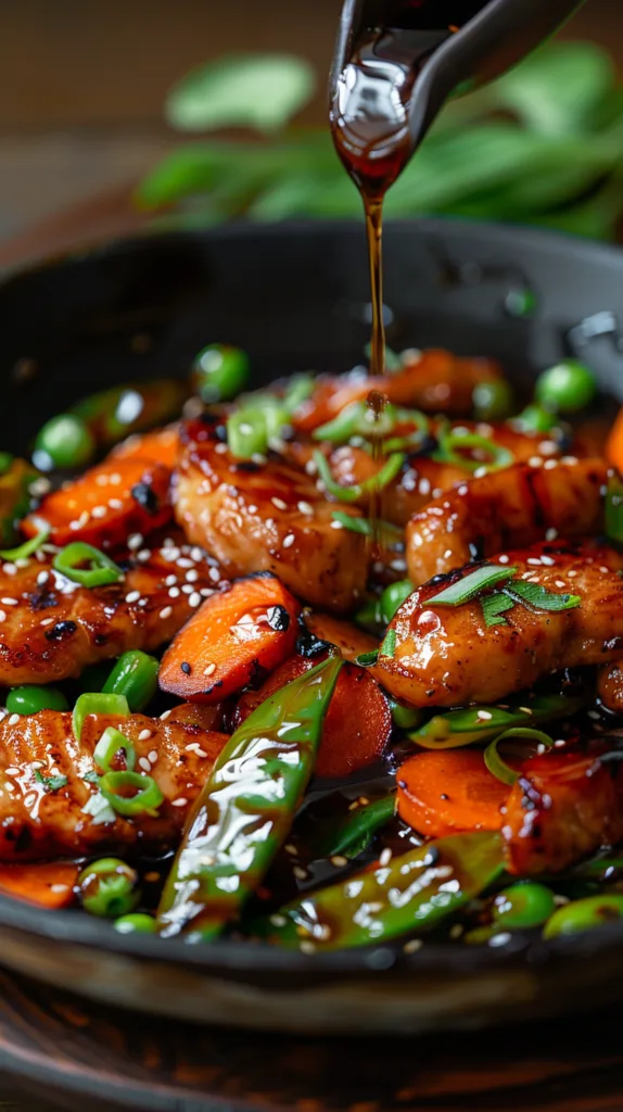 Teriyaki Carrots & Sugar Snap Peas: Healthy 20-Minute Side
