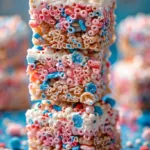Red White and Blue Rice Krispie Treats Recipe