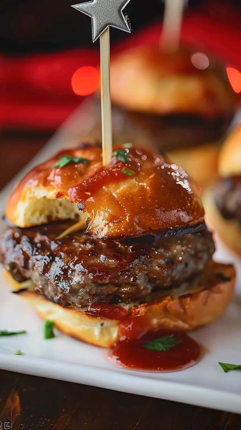 Star Sliders: 4th of July Recipe for Holiday Parties