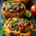 Black Bean Stuffed Peppers: A Healthy Vegetarian Recipe