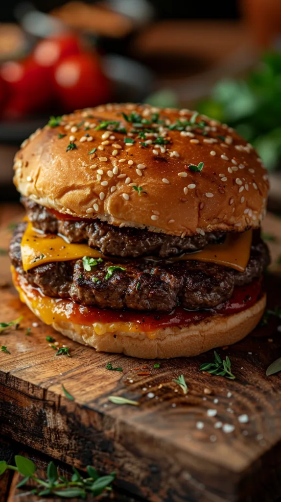 Hamburgers Classic Grilled Beef Recipe