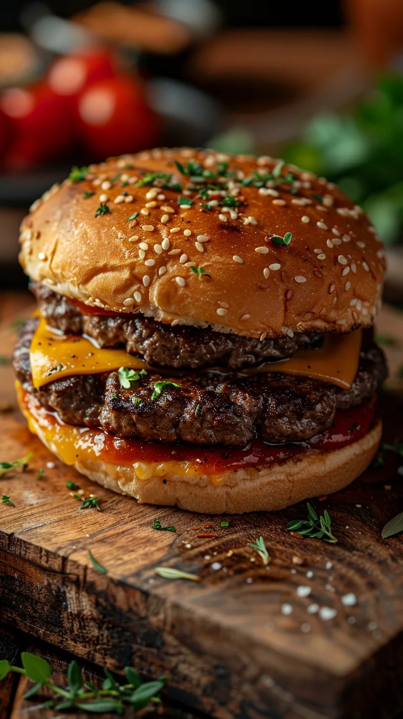 Hamburgers Classic Grilled Beef Recipe