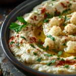 Cauliflower Hummus: A Roasted Low-Carb Dip Recipe