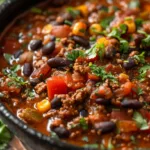 Vegan Chorizo Black Bean Chili Recipe