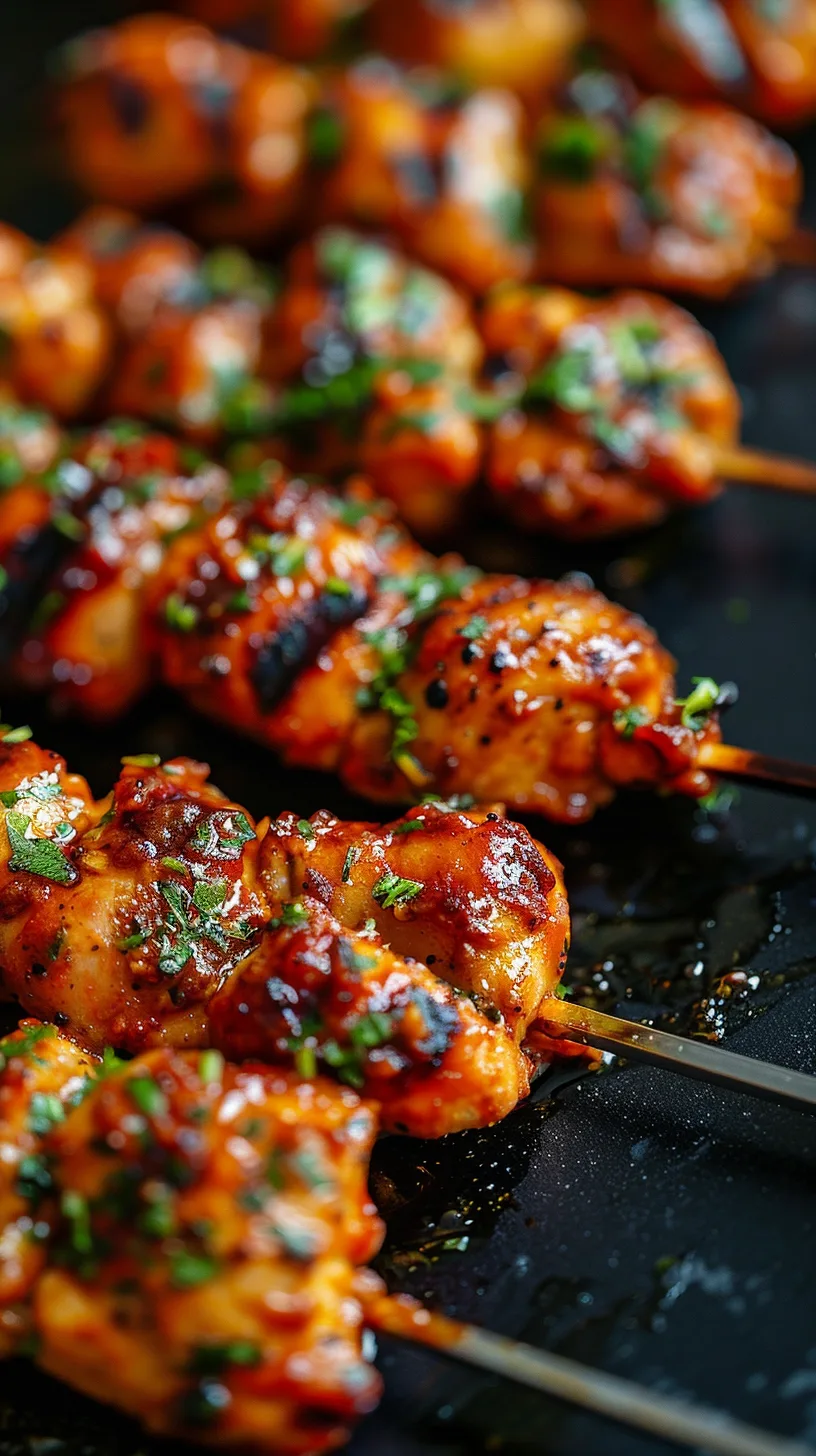 Bang Bang Chicken Skewers: Easy Air Fryer Recipe
