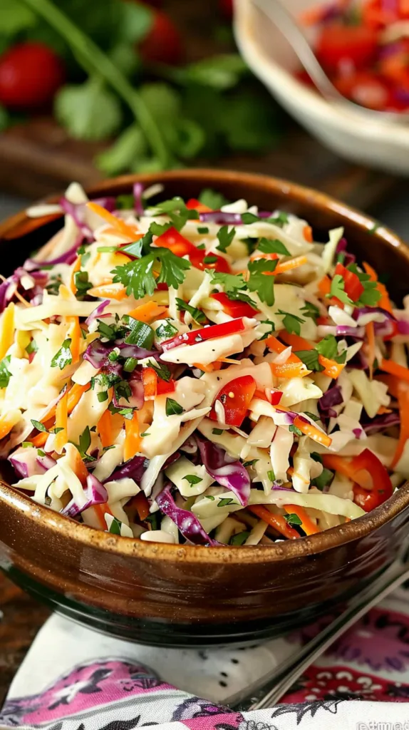 Firecracker Cole Slaw: A Zesty Spicy Summer Side Dish