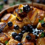 Lemon Blueberry French Toast Casserole Recipe