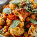 Indian-Spiced Cauliflower and Chickpea Stew