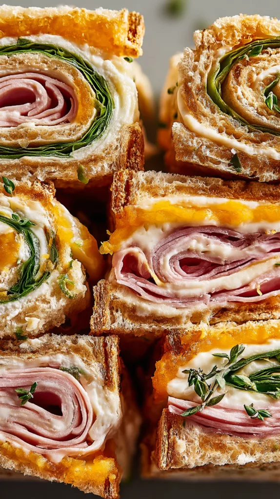 Pinwheel Sandwiches for Parties and Easy Lunches