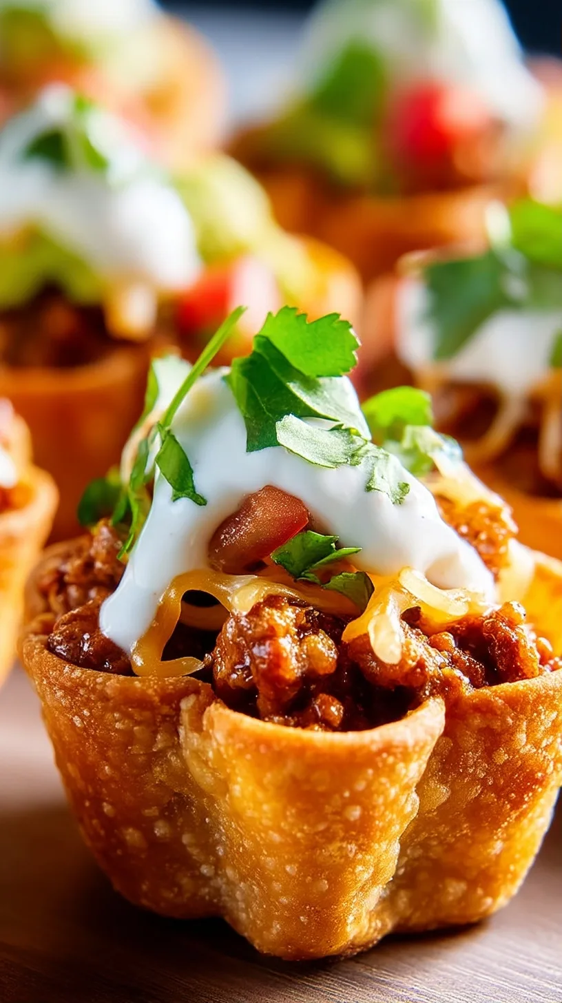 Mini Taco Bites: The Ultimate Bite-Sized Party Appetizer