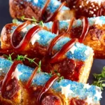 Patriotic Pretzels: Red, White, and Blue Dipped Treats