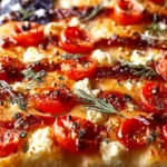 Flag Focaccia Recipe: A Patriotic Herb and Vegetable Bread