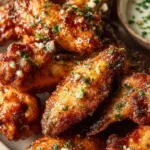 The Crispiest Garlic Butter Chicken Wings Recipe