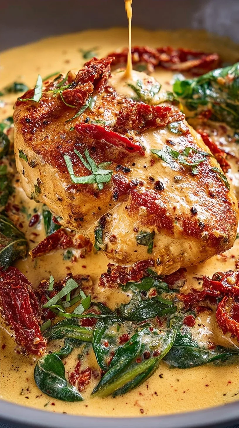 Creamy Sun Dried Tomato Chicken (Marry Me Chicken)