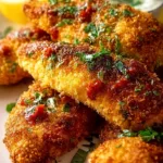 Oven Fried Parmesan Chicken Tenders