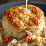 Crock Pot Chicken Pot Pie With Biscuits