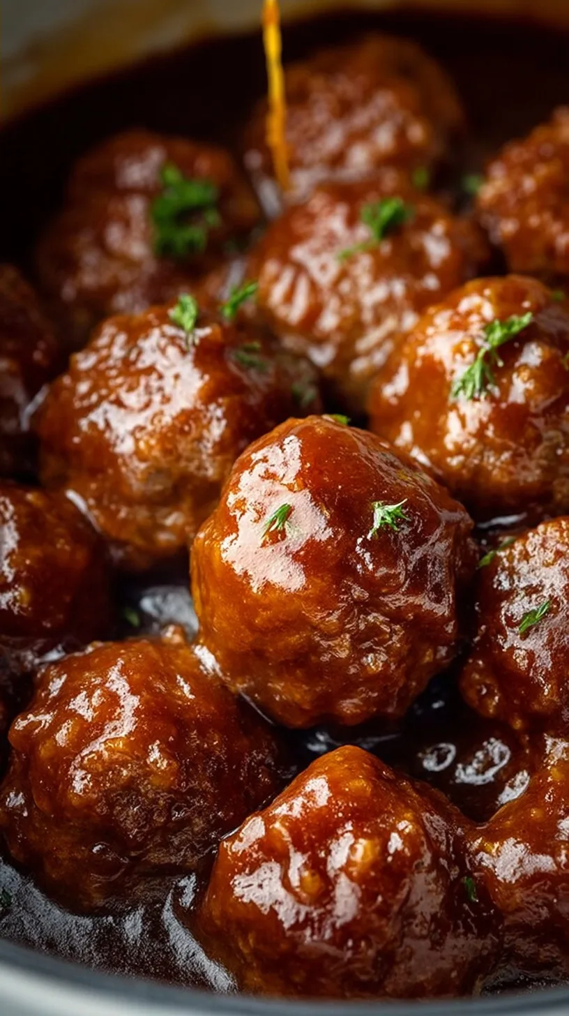 Slow Cooker Salisbury Steak Meatballs Recipe