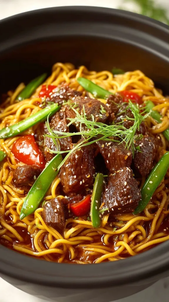 Slow Cooker Beef and Noodles: Easy Family Dinner Recipe