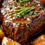 Crock Pot Roast (with Gravy!)
