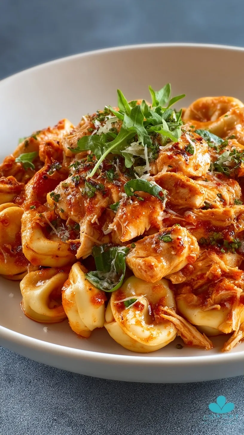 CrockPot Chicken Tortellini Recipe: Creamy Slow Cooker Dinner