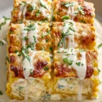 Chicken Alfredo Lasagna Rolls Recipe