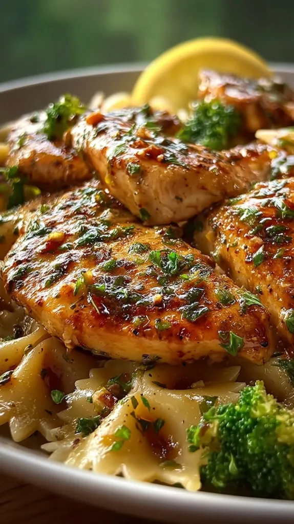 Cowboy Butter Lemon Bowtie Chicken Bliss Recipe