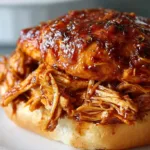 The Best Crockpot BBQ Chicken (Easy Pulled Chicken)