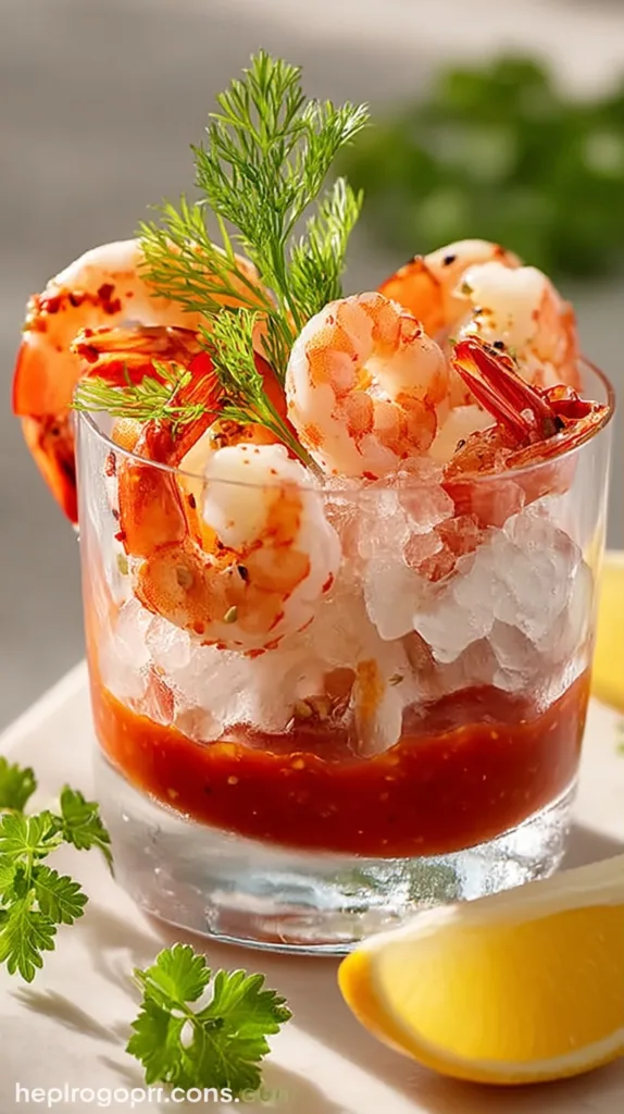 Shrimp Cocktail with Red Sauce Recipe
