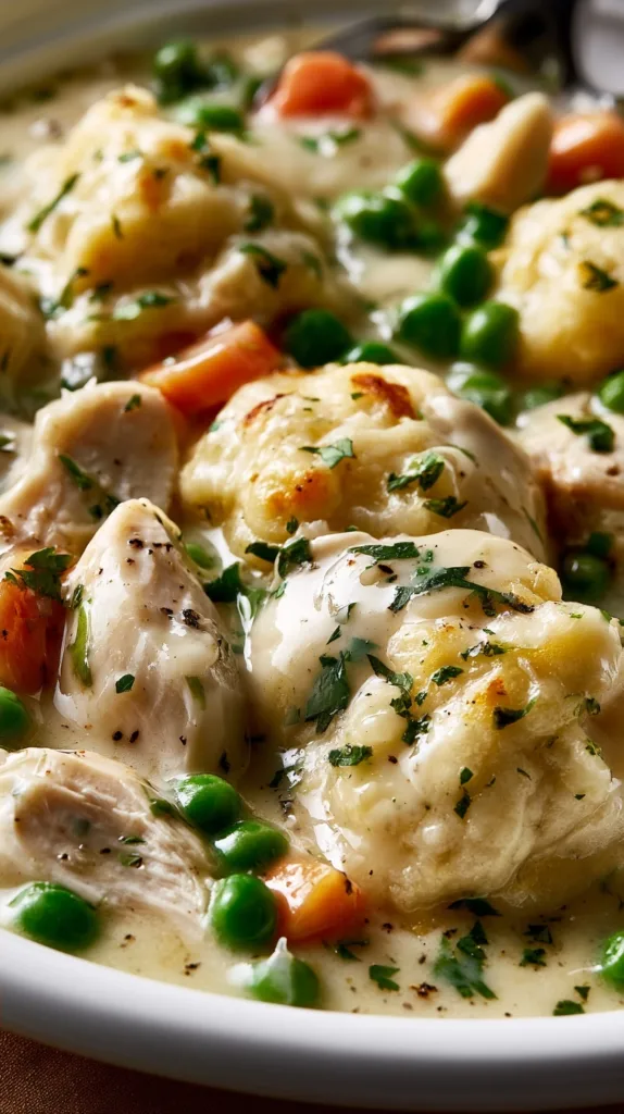 Crockpot Chicken and Dumplings: Easy Slow Cooker Comfort