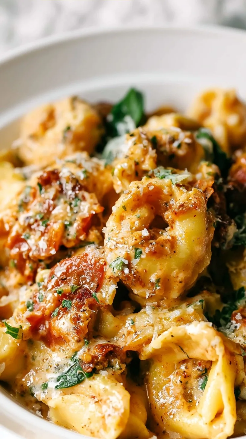 Slow Cooker Marry Me Tortellini Recipe
