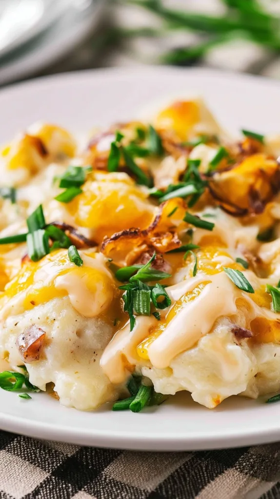 Crockpot Pierogi Casserole: Easy Slow Cooker Comfort Food